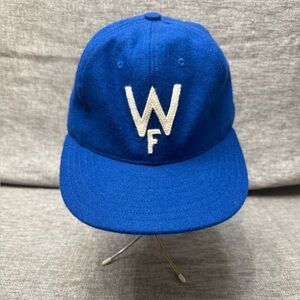 Washington Federals Ebbets Field Flannels Wool Adult Mens Hat 7.25 7 1/4 Fitted